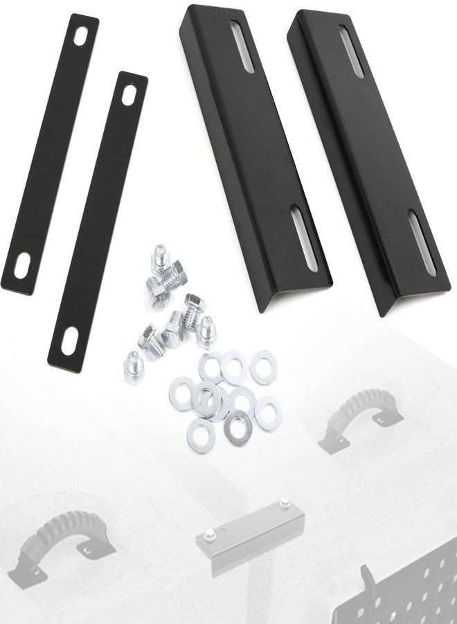 Terixe 4 Pack Coupler Kit Compatible with Ruffland Kennel, Tie Down Kit for Medium, Intermediate, Large Kennels, Fit for Gen 2 Only，with Bolts and Washers（ Not Applicable to X-Large Size） - Image 1
